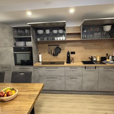 Küche voll ausgestattet